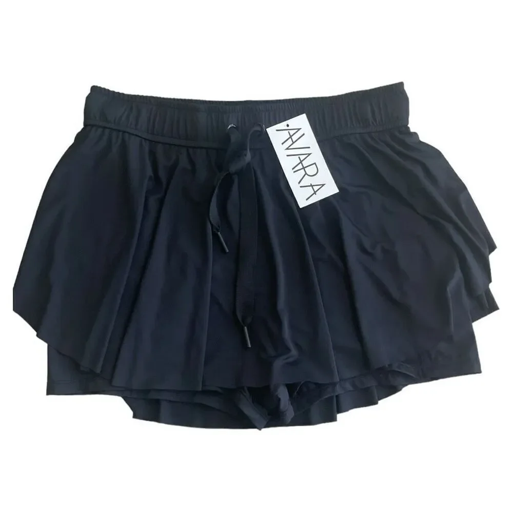 Avara TCEC Julie Skirt Skort Size Large Black